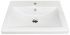 Раковина, умивальник Adamant CERS, штучний камінь, прямокут., з отвором для змішувача, з отвором для переливу, 495x390x158мм, накладний, білий
