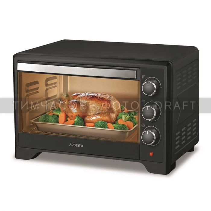 Піч електрична ARDESTO, 33л, 1615Вт, механіч., чорний