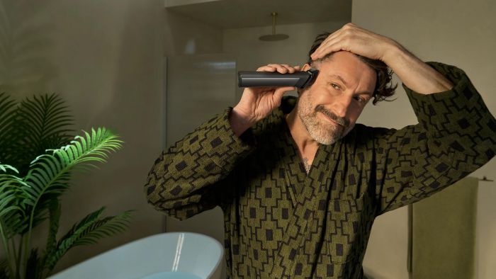 Тример Philips Series 9000, для обличчя, голови, тіла, акум., насадок-19, OneBlade в компл., сталь, сірий