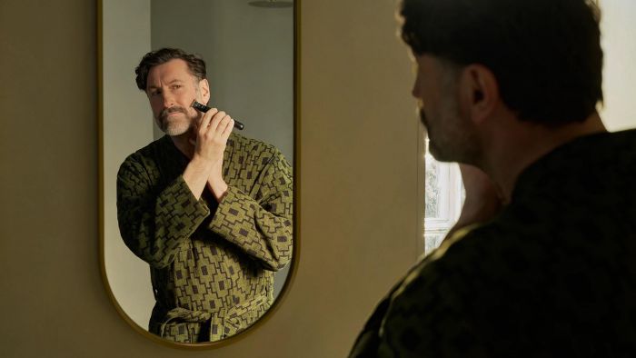 Тример Philips Series 9000, для обличчя, голови, тіла, акум., насадок-19, OneBlade в компл., сталь, сірий