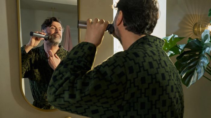 Тример Philips Series 9000, для обличчя, голови, тіла, акум., насадок-17, OneBlade в компл., сталь, сірий