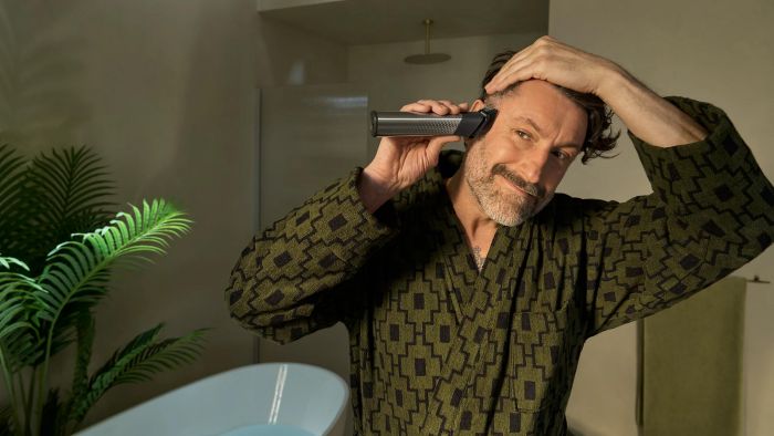 Тример Philips Series 9000, для обличчя, голови, тіла, акум., насадок-17, OneBlade в компл., сталь, сірий