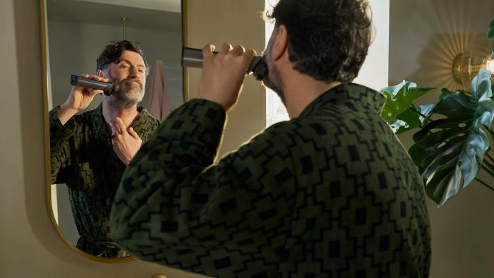 Тример Philips Series 7000, для бороди, голови та тіла, насадок-15, сталь, сірий