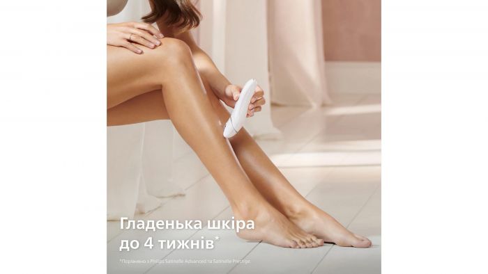 Епілятор Philips Series 9000 дисковий, аккумул., пінцет.-32, волог.+сух., насадок-6, футляр, білий