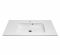 Раковина, умивальник Adamant FRATE, штучний камінь, прямокут., з отвором для змішувача, з отвором для переливу, 795x450x1525мм, накладний, білий