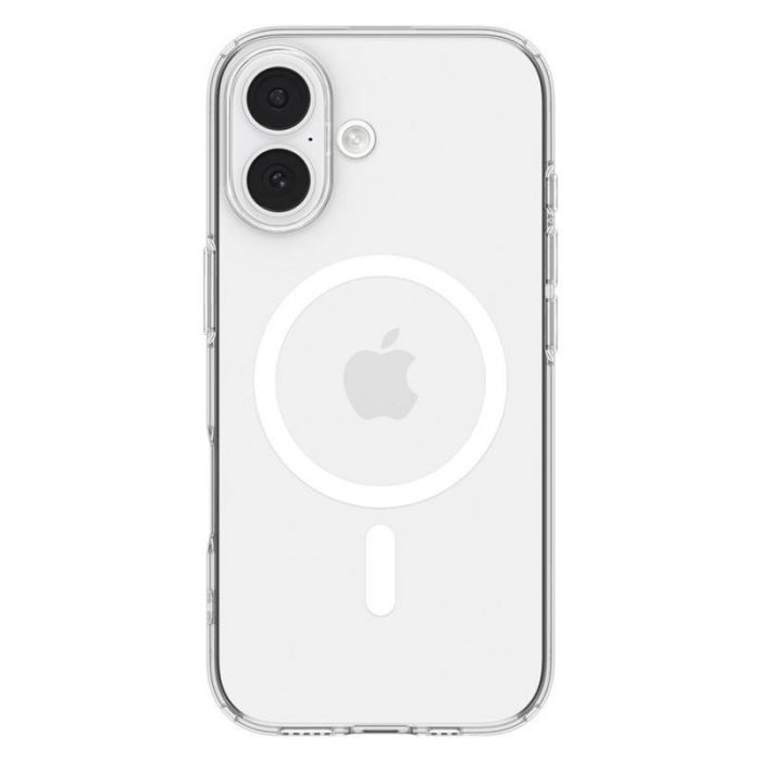 Чохол Spigen для iPhone 17, Liquid Crystal MagFit, Clear White