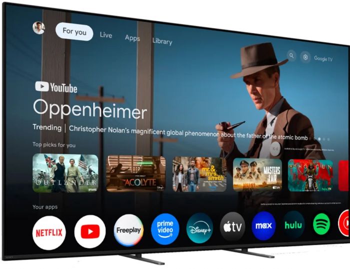 Телевізор 75" Sony MiniLED 4K 120Hz Smart GoogleTV Black