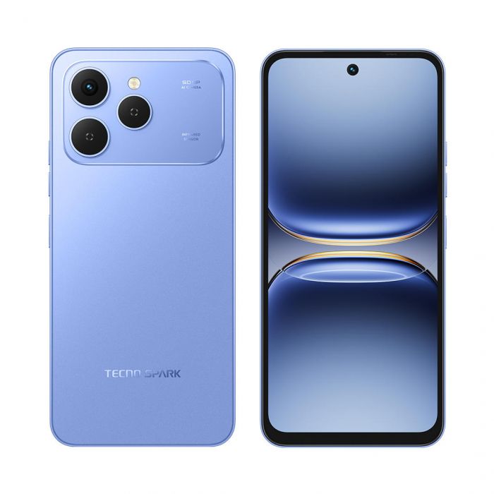 Смартфон TECNO Spark 40 (KM5n) 6.67" 8/256ГБ, 2SIM, 5200мА•год, Mirage Blue