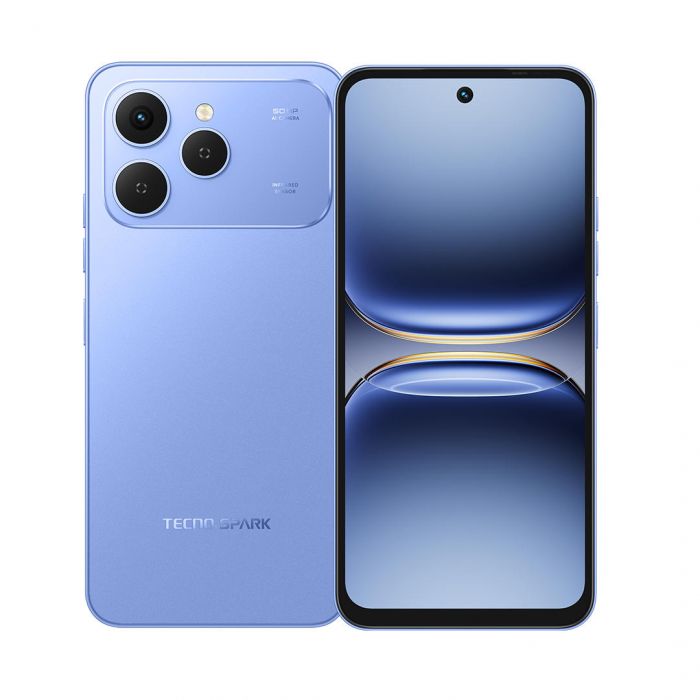 Смартфон TECNO Spark 40 (KM5n) 6.67" 8/256ГБ, 2SIM, 5200мА•год, Mirage Blue