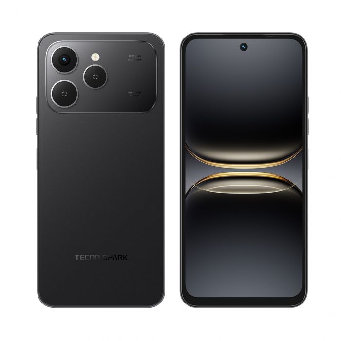 Смартфон TECNO Spark 40 (KM5n) 6.67" 8/256ГБ, 2SIM, 5200мА•год, Ink Black