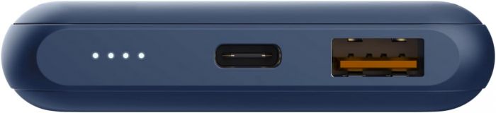 Акумулятор портативний літій-іонний power bank Trust Redoh, 10000мА·год, USB-A/2хUSB-C, 18W, QC 3.0, PD, синій