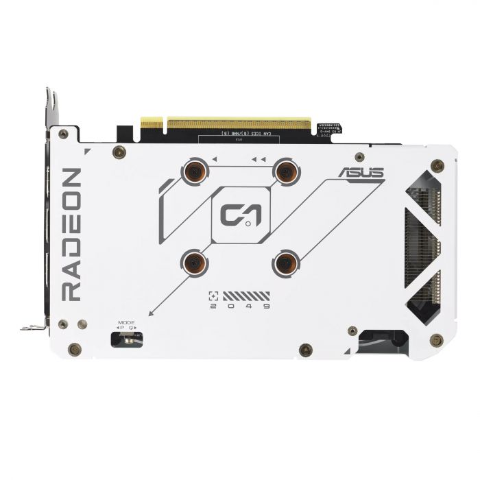 Вiдеокарта ASUS Radeon RX 9060 XT 16GB GDDR6 OC DUAL-RX9060XT-16G-WHITE білий