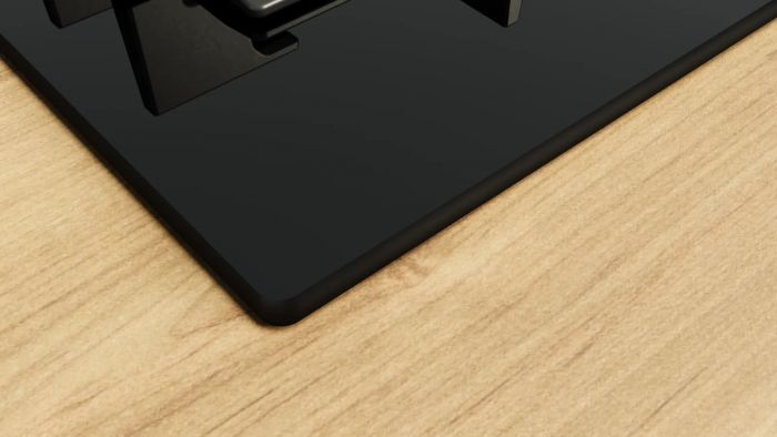 Варильна поверхня Bosch газова на склі, 75см, чавун, чорний