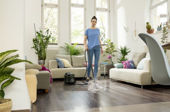 Пароочисник Karcher SC 3 Deluxe Anniversary Edition, 1900Вт, 1000мл, 3.5Бар, чорний