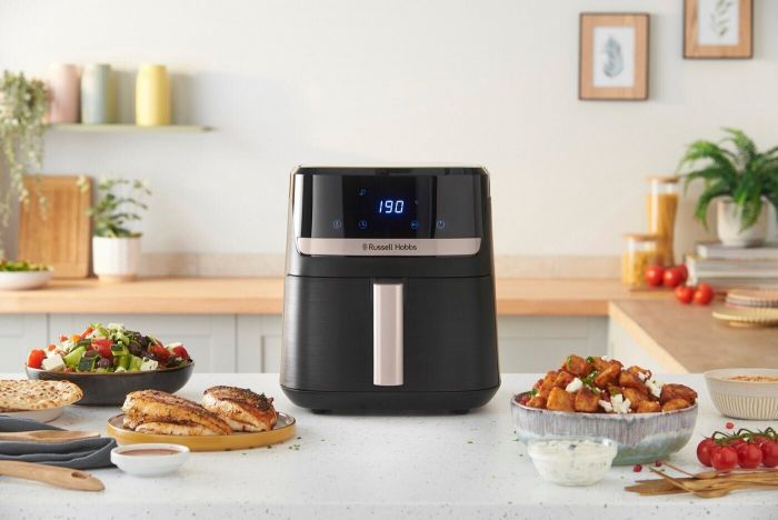Мультипіч Russell Hobbs 1500Вт, чаша-5.5л, сенсорне управл., 9 авто. программ, пластик, чорний