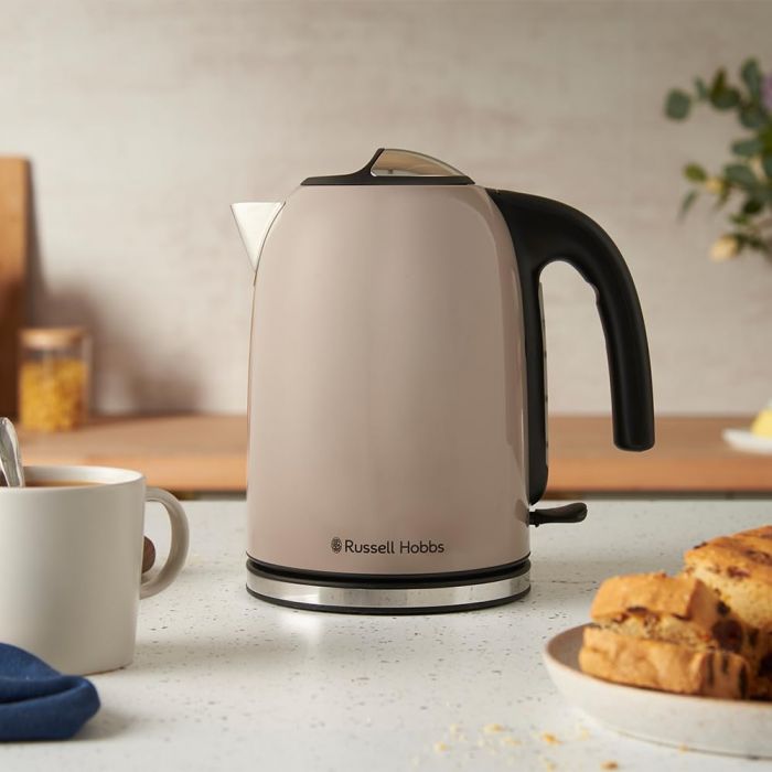 Електрочайник Russell Hobbs, 1.7л, метал, мокко