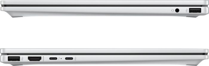 Ноутбук HP OmniBook X Flip x360 14-fm0008ua 14" WUXGA IPS Touch, Intel U5-226V, 16GB, F512GB, UMA, Win11, сріблястий