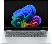 Ноутбук HP OmniBook X Flip x360 14-fm0003ua 14" WUXGA IPS Touch, Intel U7-258V, 32GB, F1024GB, UMA, Win11, сріблястий