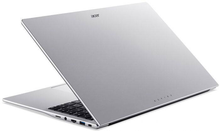 Ноутбук Acer Aspire Lite AL16-54P 16" WUXGA IPS, Intel i5-1334U, 16GB, F512GB, UMA, Lin, сріблястий