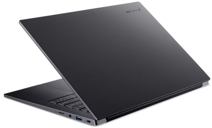 Ноутбук Acer Swift X 14 SFX14-61G 14.5" 2.8K OLED, AMD R7-350, 32GB, F1TB, NVD5050-8, Win11, сірий
