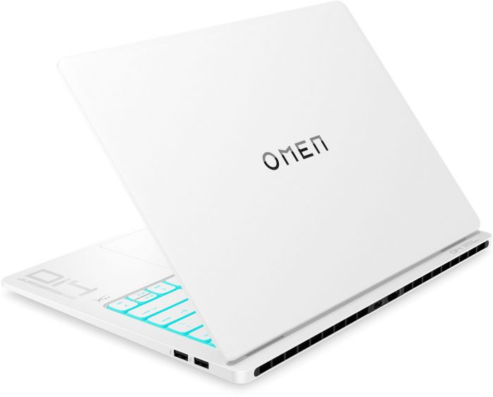 Ноутбук HP OMEN Transcend 14-fb1008ua 14" 3K OLED, Intel U7-255H, 32GB, F1024GB, NVD5060-8, DOS, білий