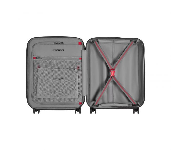 Валіза Wenger, Motion, мала, пластик, 4 колеса, сіра