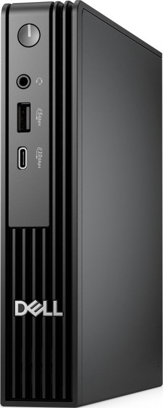 Комп'ютер персональний неттоп Dell Pro Micro, Intel i3-14100T, 8GB, F512GB, UMA, WiFi, кл+м, Lin