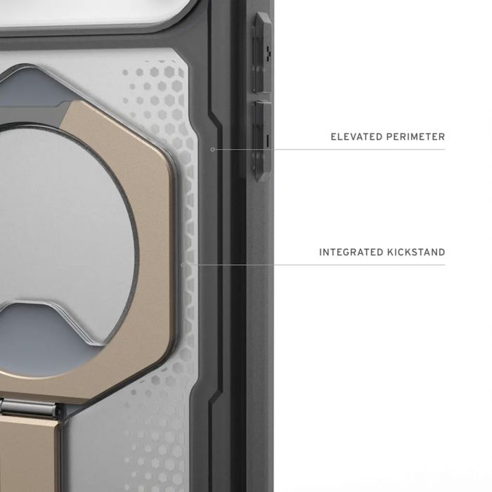 Чохол UAG для iPhone 17 Pro Max, Plasma XTE MagSafe, Ash/Titanium