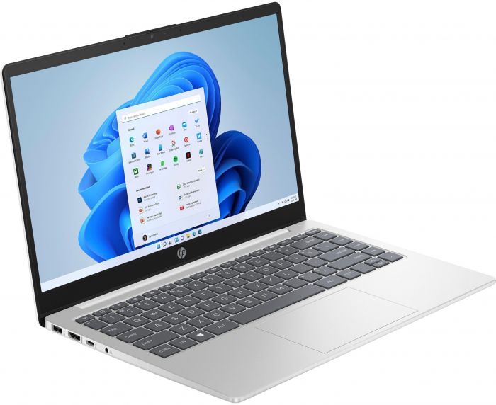 Ноутбук HP 14-ep0038ua 14" FHD IPS AG, Intel i5-1334U, 16GB, F512GB, UMA, Win11, білий