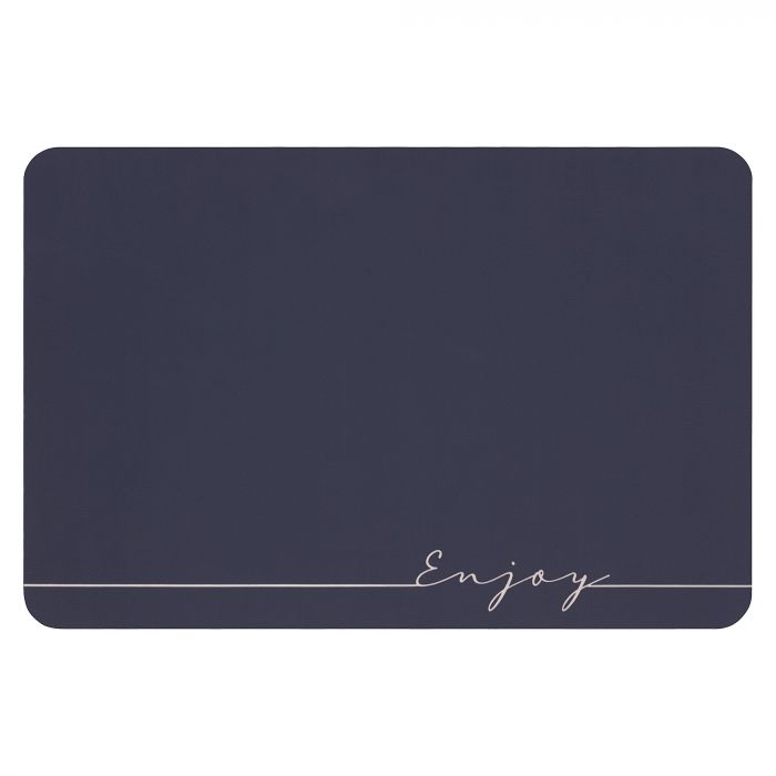 Килимок Ardesto Vigor з нековзною основою 40х60см, поліестер, сірий темний