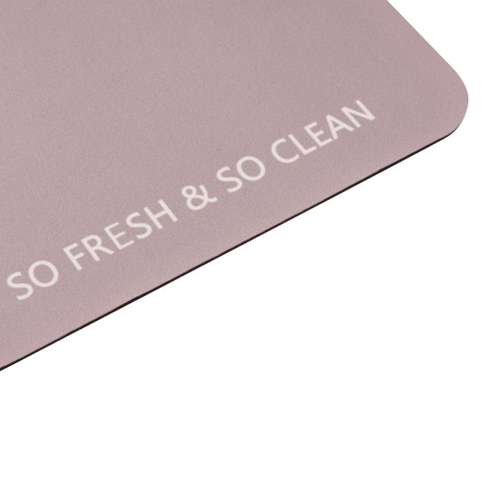 Килимок Ardesto Vigor з нековзною основою 40х60см, овал, поліестер, бежевий