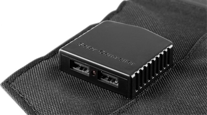 Генератор бензиновий Neo Tools 230В (1 фаза), 2.8/3кВт, електростартер, AVR, 45кг + Портативний зарядний пристрій сонячна панель 90-140