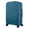 Набір валіз 2E, Aero, поліпропілен, (L+M+S), TSA, 4 колеса, EXP, синій