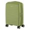Набір валіз 2E, Aero, поліпропілен, (L+M+S), TSA, 4 колеса, EXP, оливково-зелений
