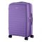 Набір валіз 2E, Aero, поліпропілен, (L+M+S), TSA, 4 колеса, EXP, лавандовий