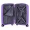 Набір валіз 2E, Aero, поліпропілен, (L+M+S), TSA, 4 колеса, EXP, лавандовий