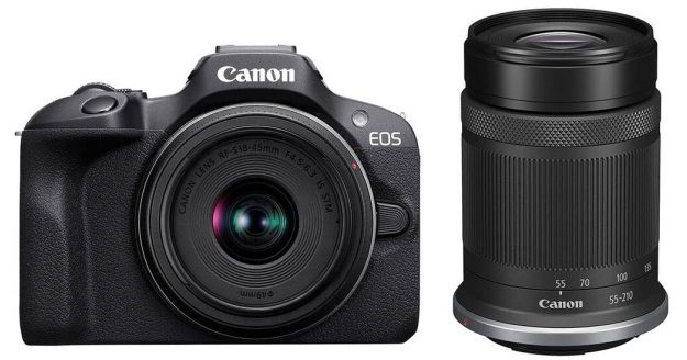 Цифр. фотокамера Canon EOS R100 + 18-45 IS STM + 55-210 f/5.0-7.1 IS STM