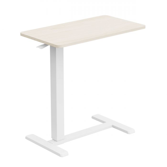 Стіл компактний  2E CE710WL, 710x400мм, регульована висота, біло-бежевий