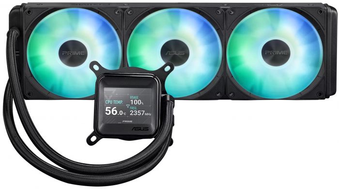 Система рідинного охолодження ASUS PRIME LC 360 ARGB LCD Intel LGA 1700, 1200, 1851, AMD AM4, AM5 ARGB LCD 	90RC00Z1-B0EAY0