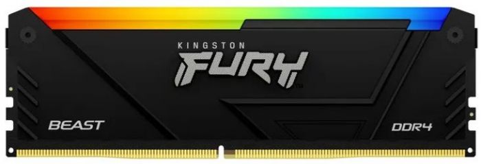 Пам'ять ПК Kingston DDR4 32GB KIT (16GBx2) 3200 FURY Beast RGB