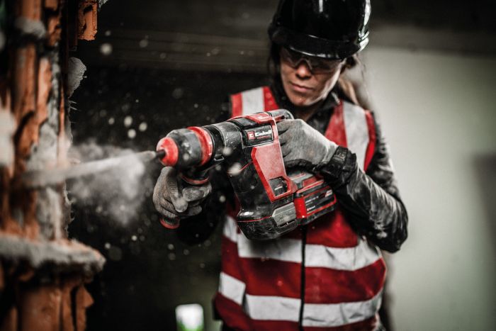 Молоток відбійний акумуляторний Einhell TP-DH 18/4 Li BL - Solo 18Вт 4Дж 4600уд/хв 2.88кг без АКБ та ЗП