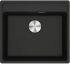 Мийка кухонна Franke Maris, фраграніт, прямокутник, без крила, 560х510х200мм, чаша - 1, врізна, MRG 610-52 TL, онікс