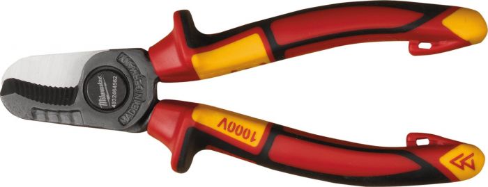 Кабелеріз Milwaukee, діелектричний, для робіт під напругою 1000В, 160мм, 0.185кг