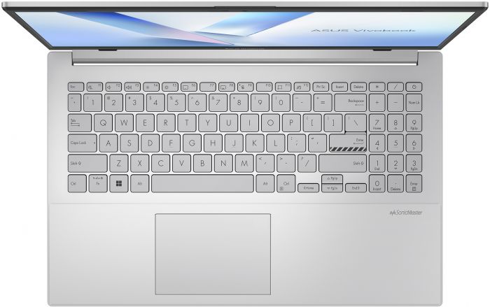 Ноутбук ASUS Vivobook Go 15 E1504FA-BQ053 15.6" FHD IPS, AMD R3-7320U, 8GB, F512GB, UMA, NoOS, Сріблястий