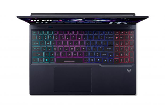 Ноутбук Acer Predator Helios Neo 16 PHN16-73 16" WQXGA IPS, Intel U9-275HX, 64GB, F2TB, NVD5060-8, Lin, чорний