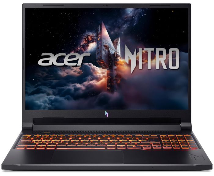 Ноутбук Acer Nitro V 16 ANV16-72 16" WQXGA IPS, Intel 9-270H, 32GB, F1TB, NVD5070-8, Lin, чорний