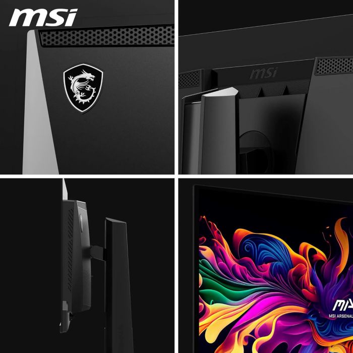 Монітор MSI 26.5" MAG 271QP-QD-X24 2xHDMI, DP, Audio, OLED, 2560x1440, 240Hz, 0.03ms, DCI-P3 99%, AdaptiveSync, HAS, HDR400