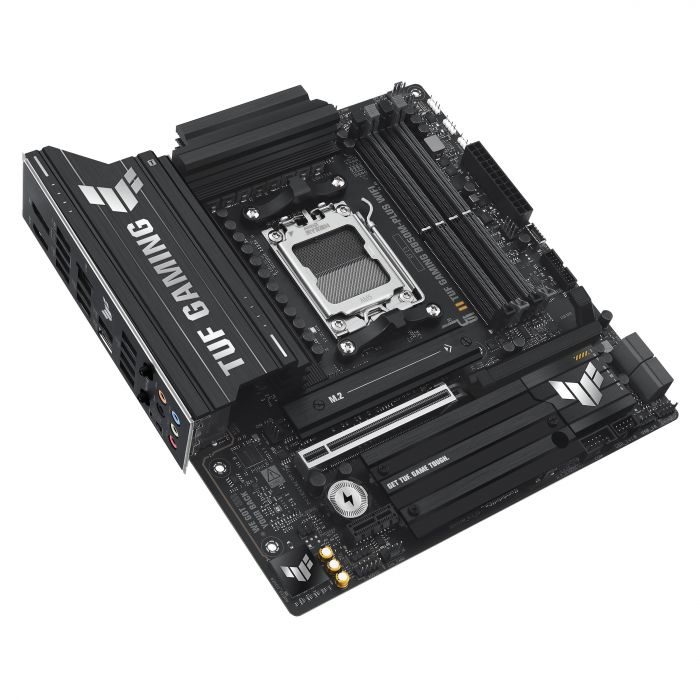 Материнcька плата ASUS TUF GAMING B850M-PLUS WIFI7 sAM5 B850 4xDDR5 M.2 HDMI DP Wi-Fi BT mATX