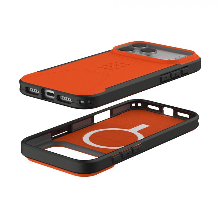 Чохол UAG для iPhone 17 Pro Max, Civilian MagSafe, Orange