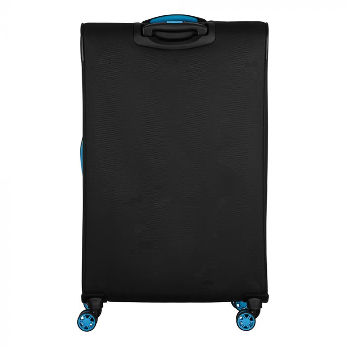 Валіза 2E, Trek, поліестер, велика, 97/117л, TSA, 4 колеса, EXP, чорний